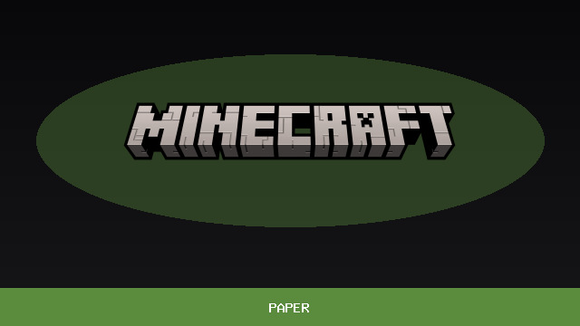 Minecraft Paper